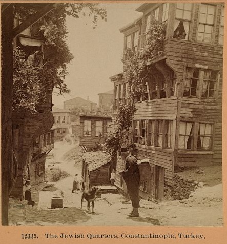 Еврейский квартал в Константинополе. 1898